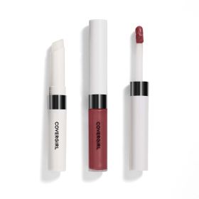 COVERGIRL Outlast All-Day Lip Color Liquid Lipstick and Moisturizing Topcoat, Brazen Raisin