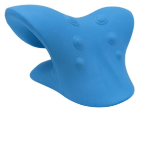 Face Skin Care Tools (Option: Cshaped pillow blue)