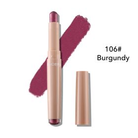 Phoera Monochrome Eyeshadow Stick (Option: 106Burgundy)